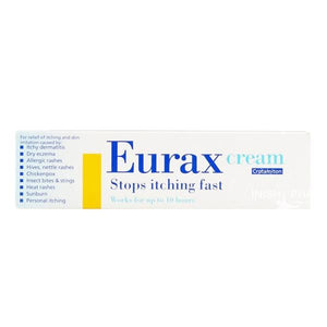 You added <b><u>Eurax Cream 10% Crotamiton 30g</u></b> to your cart.
