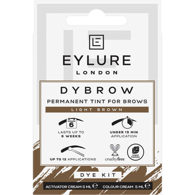 Eylure Eyebrow Tint Light Brown Eylure Dybrow Permanent Tint for Brows