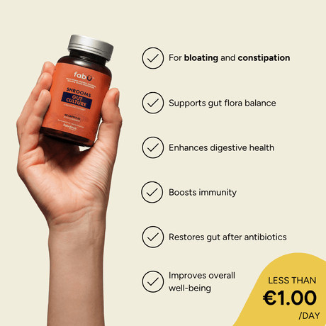fabÜ Vitamins & Supplements fabÜ Gut Culture 60 Capsules