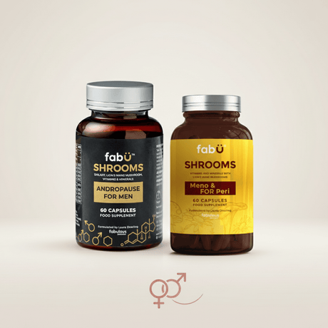 fabÜ Vitamins & Supplements fabÜ SHROOMS Andropause & Meno Duo Bundle - Couples Wellness Support