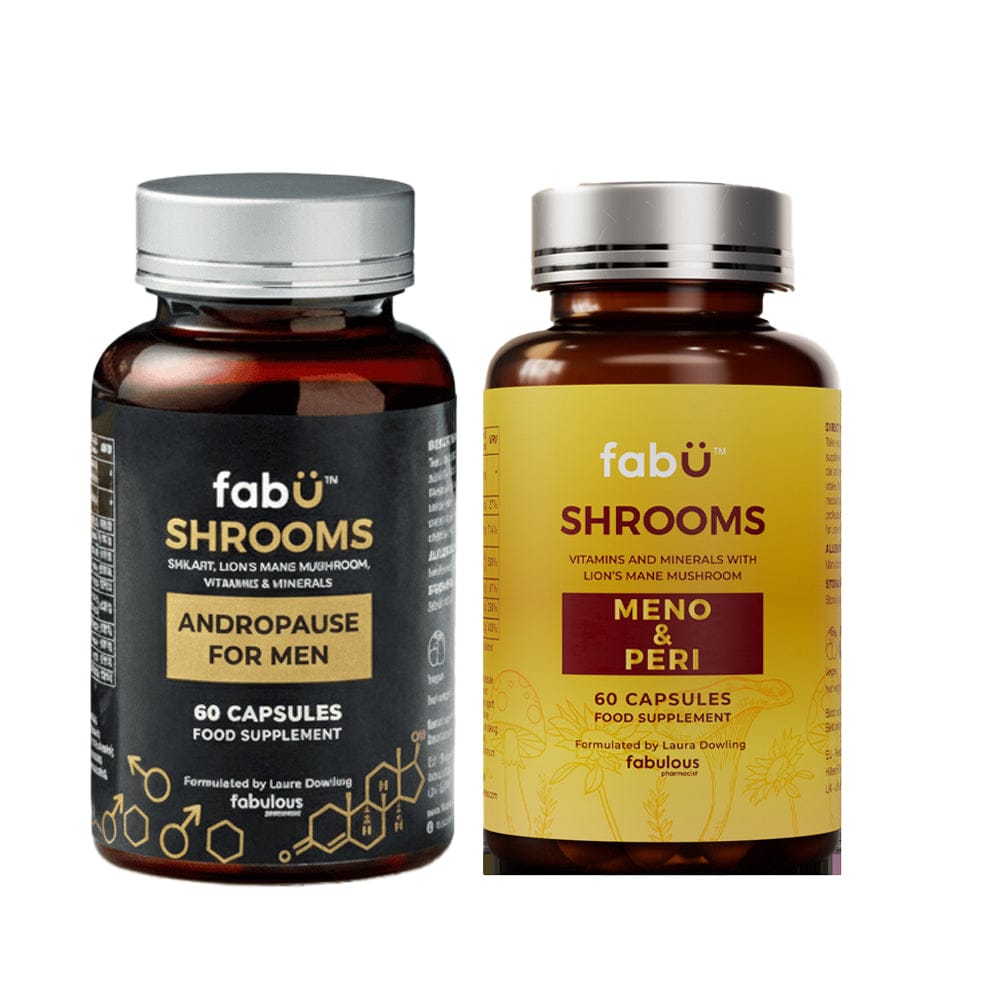 fabÜ Vitamins & Supplements fabÜ SHROOMS Andropause & Meno Duo Bundle - Couples Wellness Support