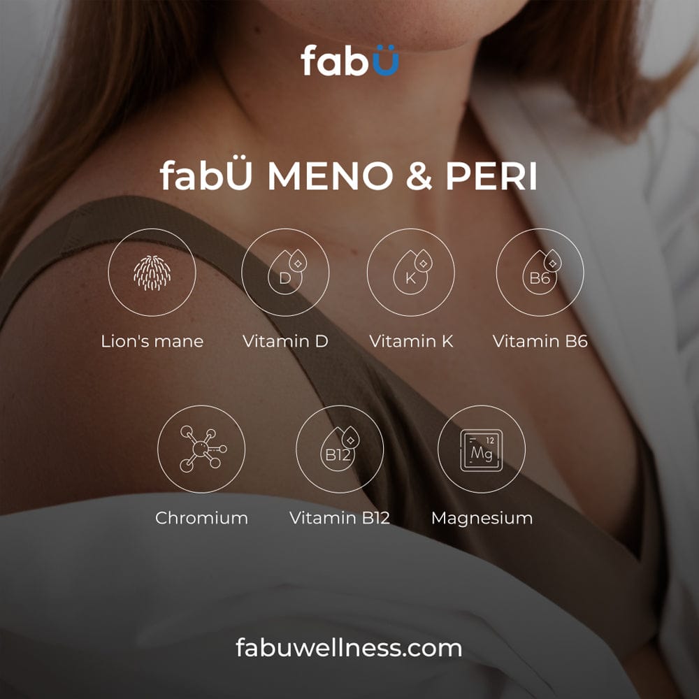 fabÜ Vitamins & Supplements fabÜ SHROOMS Meno & Peri 60 Capsules