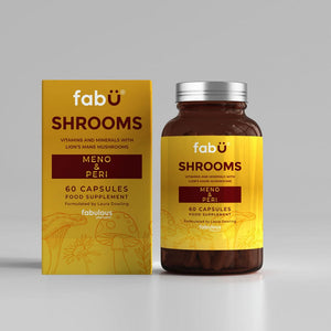 You added <b><u>fabÜ SHROOMS Meno & Peri Capsules</u></b> to your cart.