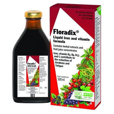 Floradix Vitamins & Supplements 500ml Floradix Liquid Iron and Vitamin Formula