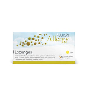 You added <b><u>Fusion Allergy Lozenges 24 Pack</u></b> to your cart.