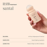Gem Deodorant Gem Deodorant Roll-On Coconut Santal 50ml