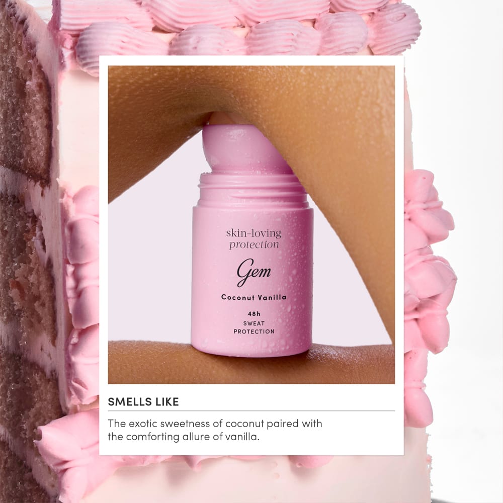 Gem Deodorant Gem Deodorant Roll-On Coconut Vanilla 50ml
