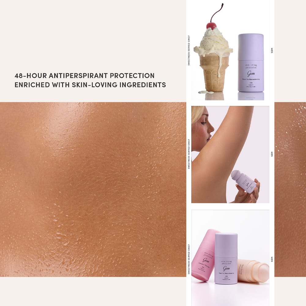 Gem Deodorant Gem Deodorant Roll-On Vanilla Macadamia 50ml