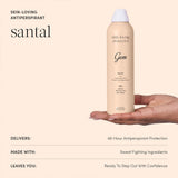 Gem Deodorant Gem Skin-Loving Deodorant Santal 207ml
