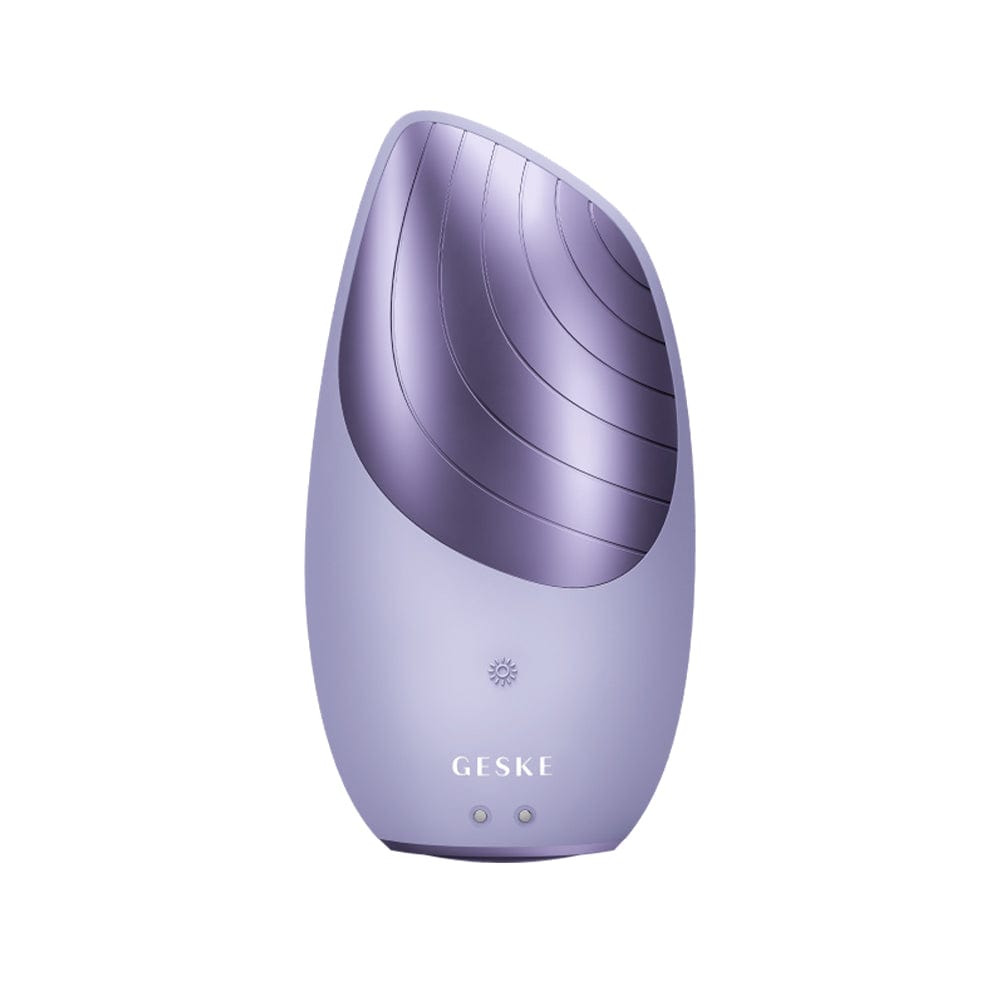 Geske Thermo facial brush Grey Geske Sonic Thermo Facial Brush 6 in 1 Meaghers Pharmacy