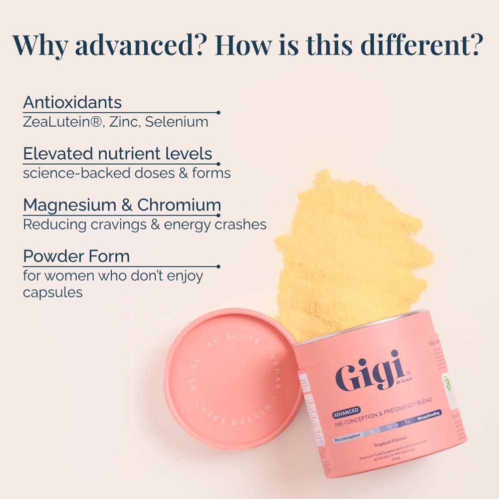 Gigi Vitamins & Supplements Gigi Advanced Pre-Conception & Pregnancy Blend