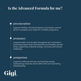Gigi Vitamins & Supplements Gigi Advanced Pre-Conception & Pregnancy Blend
