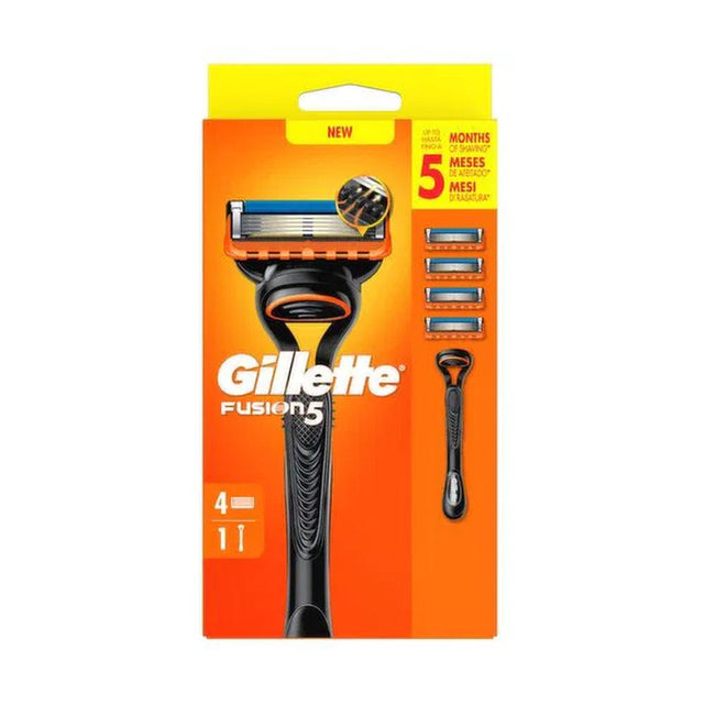 Gillette Facial Razor Gillette Fusion 5 Razor - 4 Blades