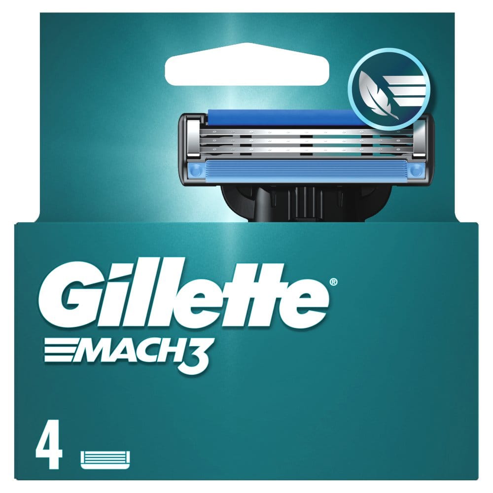 Gillette Razor Blades Gillette Mach3 Refill Razor Blades