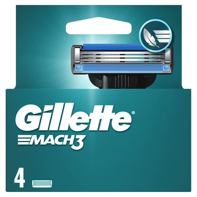 Gillette Razor Blades Gillette Mach3 Refill Razor Blades
