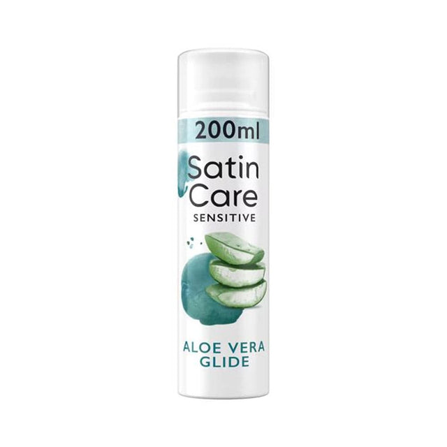 Gillette Shaving Gel Gillette Satin Care Sensitive Gel 200ml