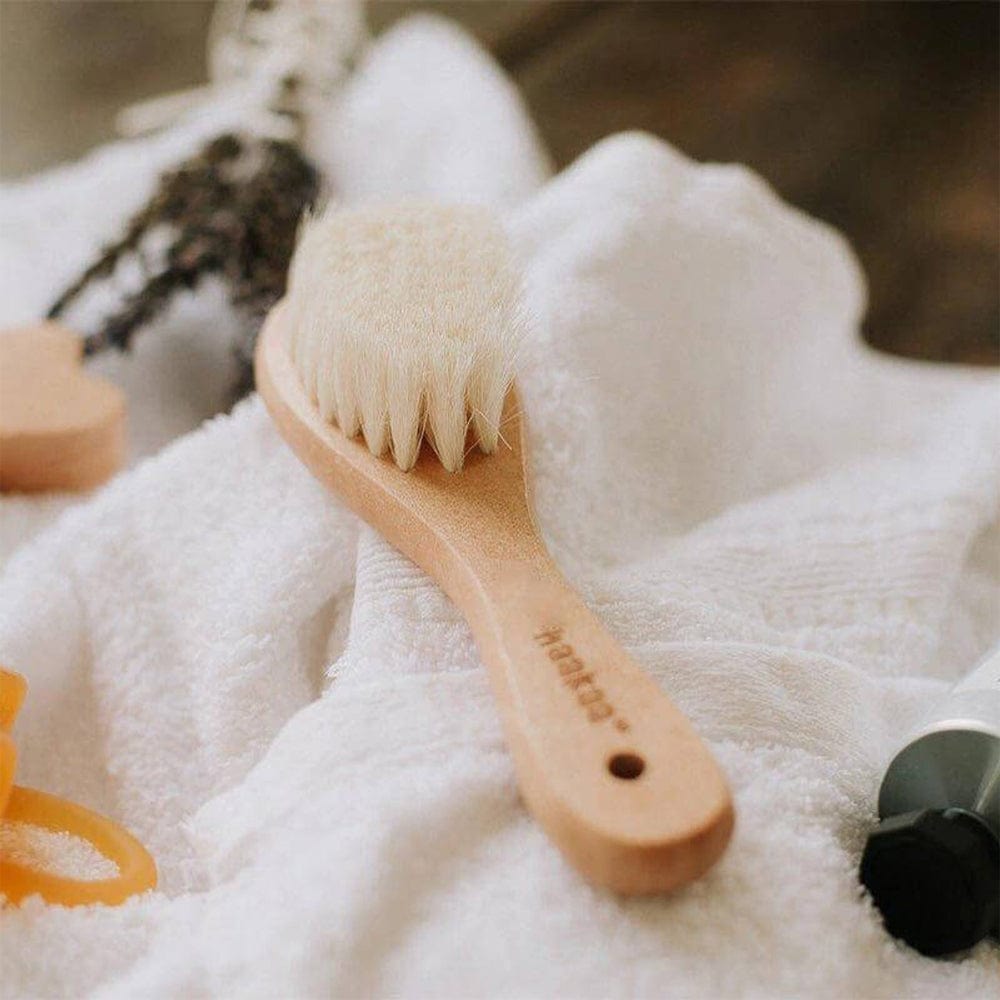 Haakaa Hair Brush Haakaa Goats Wool Wooden Hairbrush