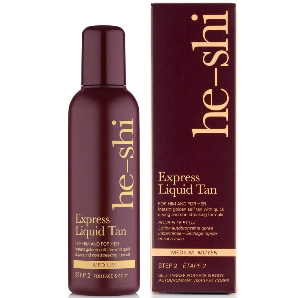 He-Shi Tanning Lotion He-Shi Express Liquid Tan Medium 150ml