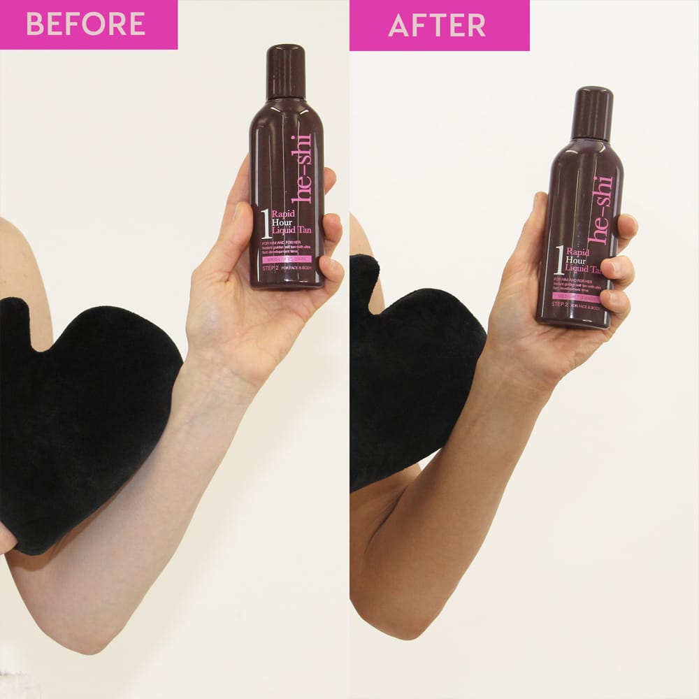 He-Shi Tanning Lotion He-Shi Rapid 1 Hour Liquid Tan Medium - Dark 150ml