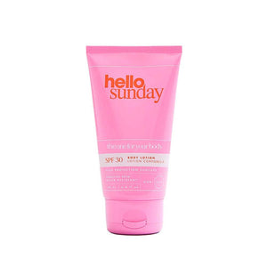 You added <b><u>Hello Sunday The One For Your Body SPF 30 Body Lotion</u></b> to your cart.
