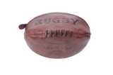 brandwell Washbag Tan Heritage Vintage Leather Look Rugby Washbag
