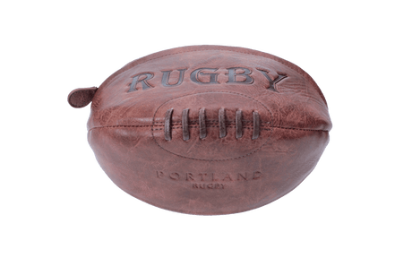 brandwell Washbag Tan Heritage Vintage Leather Look Rugby Washbag