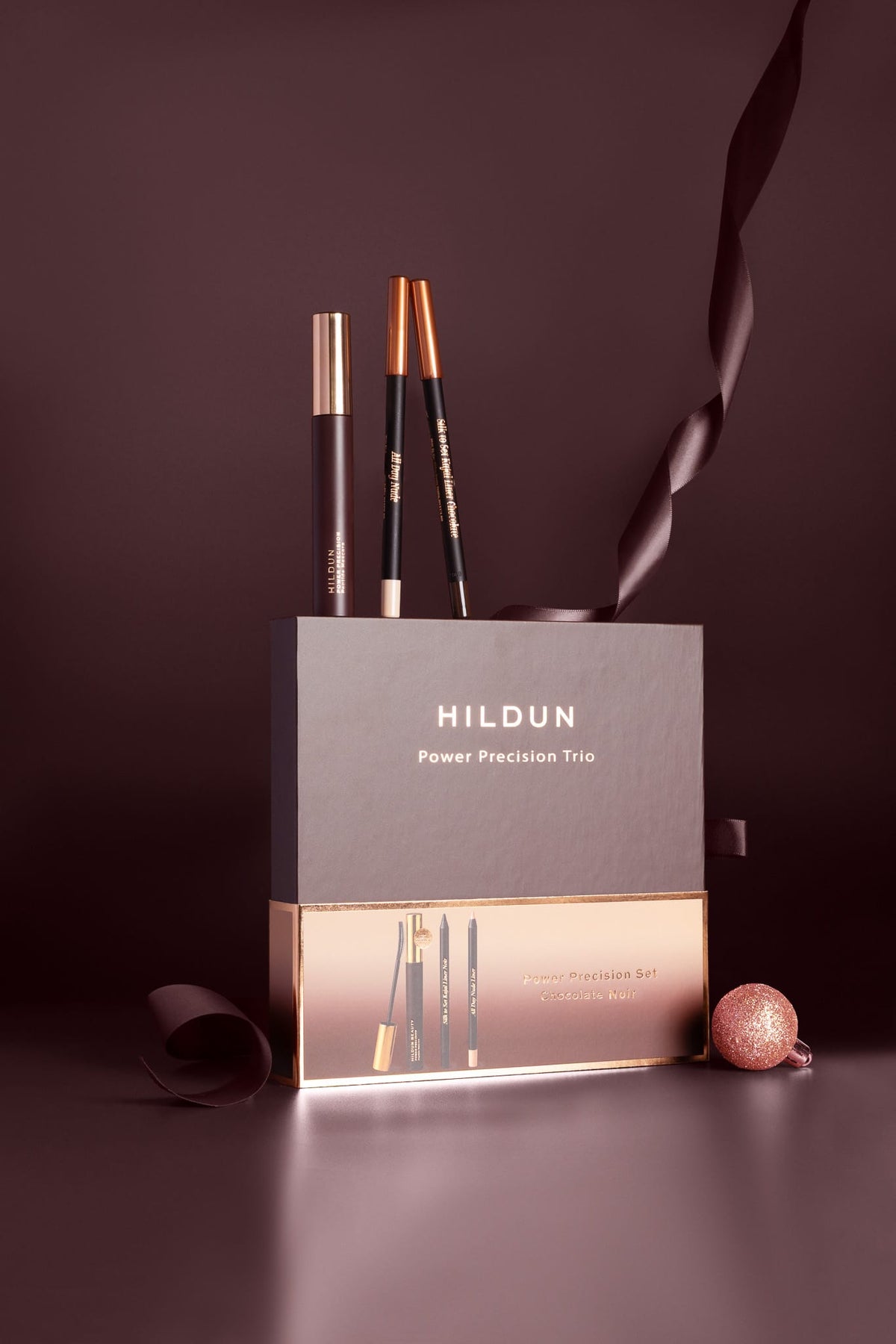 Hildun Beauty Beauty Gift Set Hildun Beauty Power Precision Set Chocolate Noir