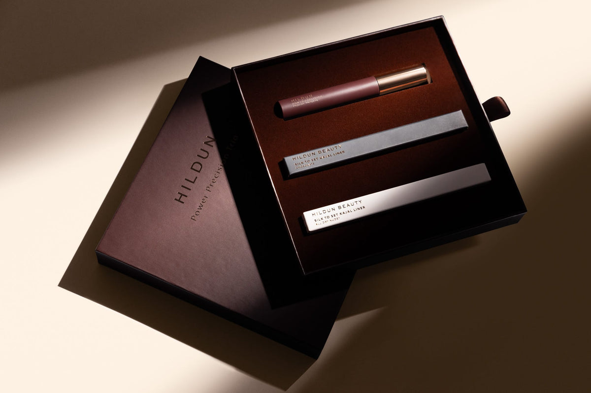 Hildun Beauty Beauty Gift Set Hildun Beauty Power Precision Set Chocolate Noir
