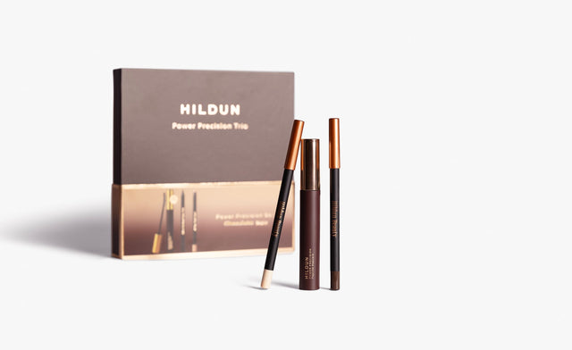 Hildun Beauty Beauty Gift Set Hildun Beauty Power Precision Set Chocolate Noir