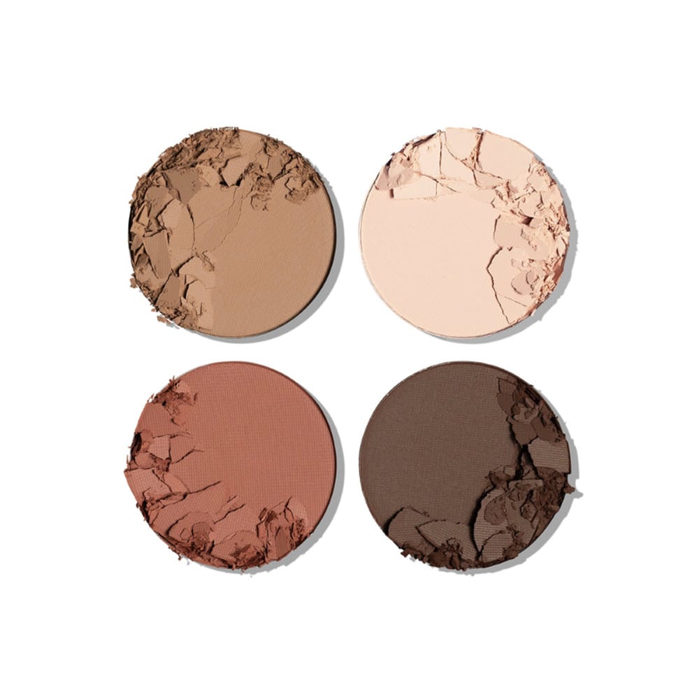 Hildun Beauty Eyeshadow Palette Hildun Beauty Soft Focus Luxe Eyeshadow Quad