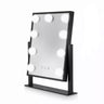 Carmen mirror Black Hollywood 9 Bulb Vanity Mirror