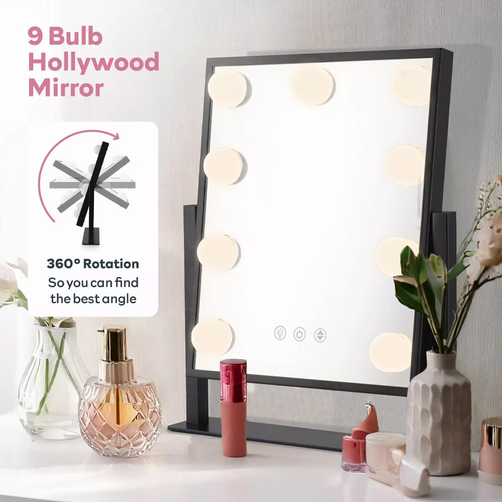 Carmen mirror Hollywood 9 Bulb Vanity Mirror