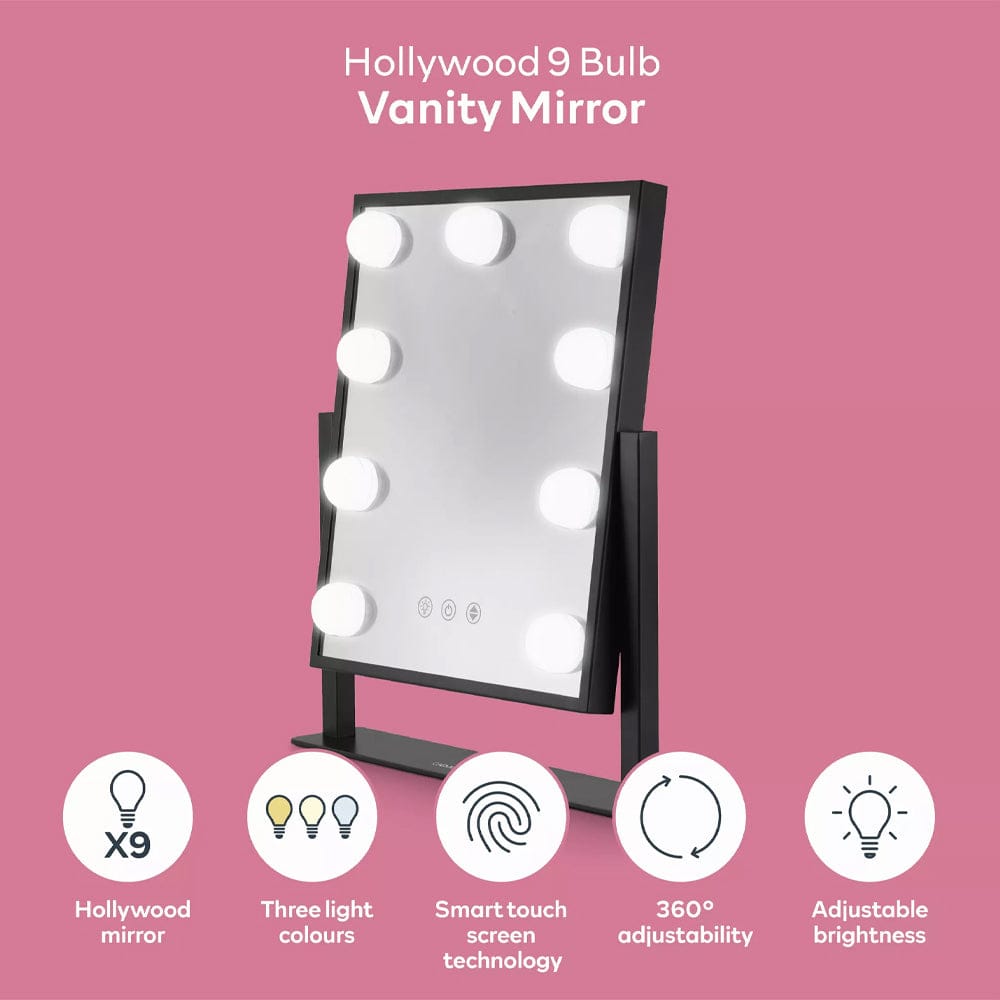 Carmen mirror Hollywood 9 Bulb Vanity Mirror