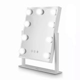 Carmen mirror White Hollywood 9 Bulb Vanity Mirror