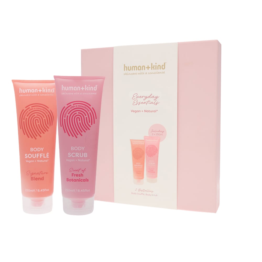 Human+Kind Skincare Set Human & Kind Everyday Essentials Gift Set