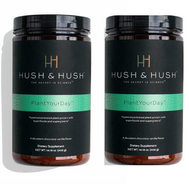Hush & Hush Vitamins & Supplements Hush & Hush Plant Your Day Duo Bundle 2 x 402g