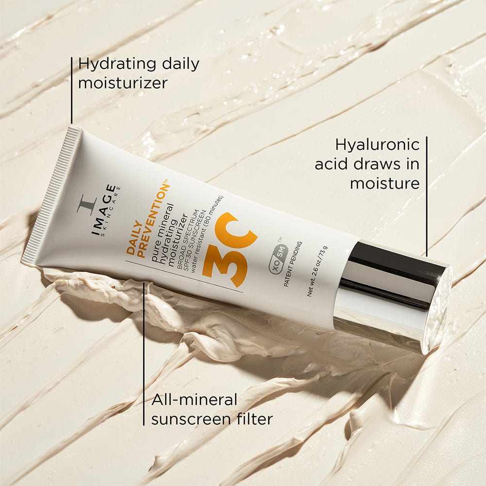 Image Skincare Sunscreen Image Daily Prevention Pure Mineral Hydrating Moisturizer SPF30
