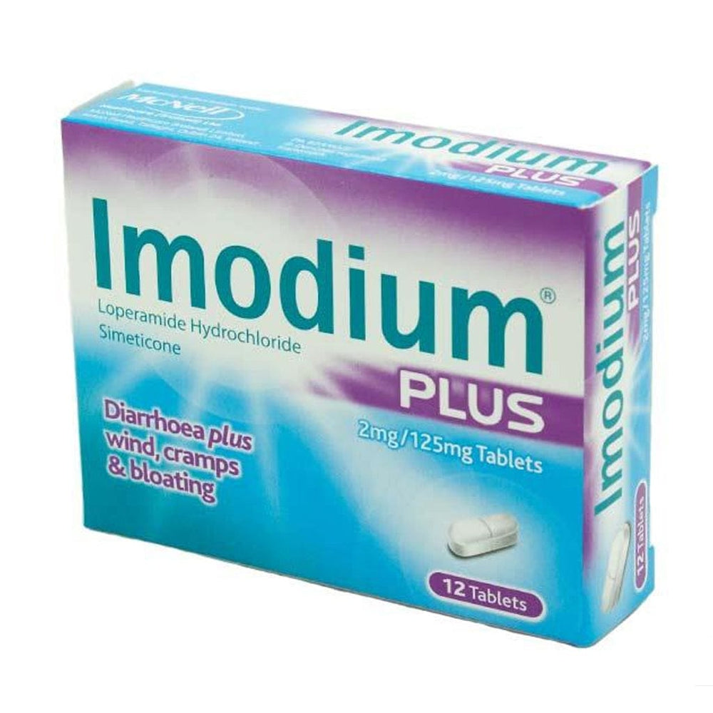 Meaghers Pharmacy Diarrhoea Relief Imodium Plus (12)