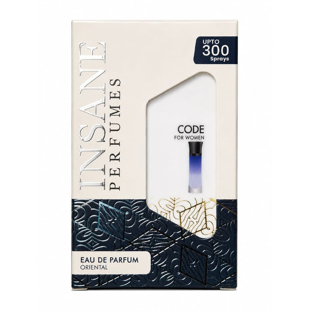 Insane Perfumes Women's Fragrance Insane Perfumes Code For Women Eau de Parfum 20ml