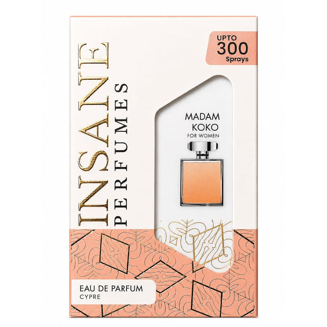 Insane Perfumes Women's Fragrance Insane Perfumes Madam Koko For Women Eau de Parfum 20ml