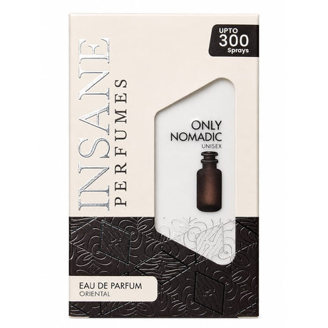 Insane Perfumes Fragrance Insane Perfumes Only Nomadic Unisex Eau de Parfum 20ml