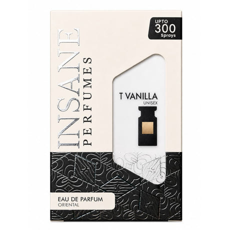 Insane Perfumes Fragrance Insane Perfumes T Vanilla Unisex Eau de Parfum 20ml
