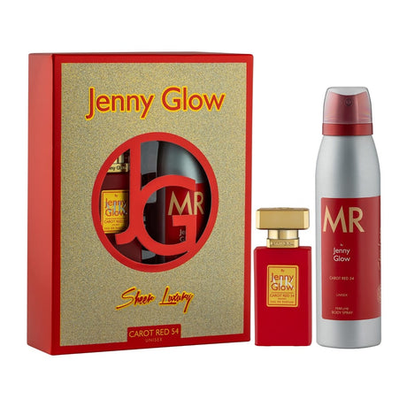 Jenny Glow Fragrance Set Jenny Glow Carrot Red 54 Unisex Gift Set