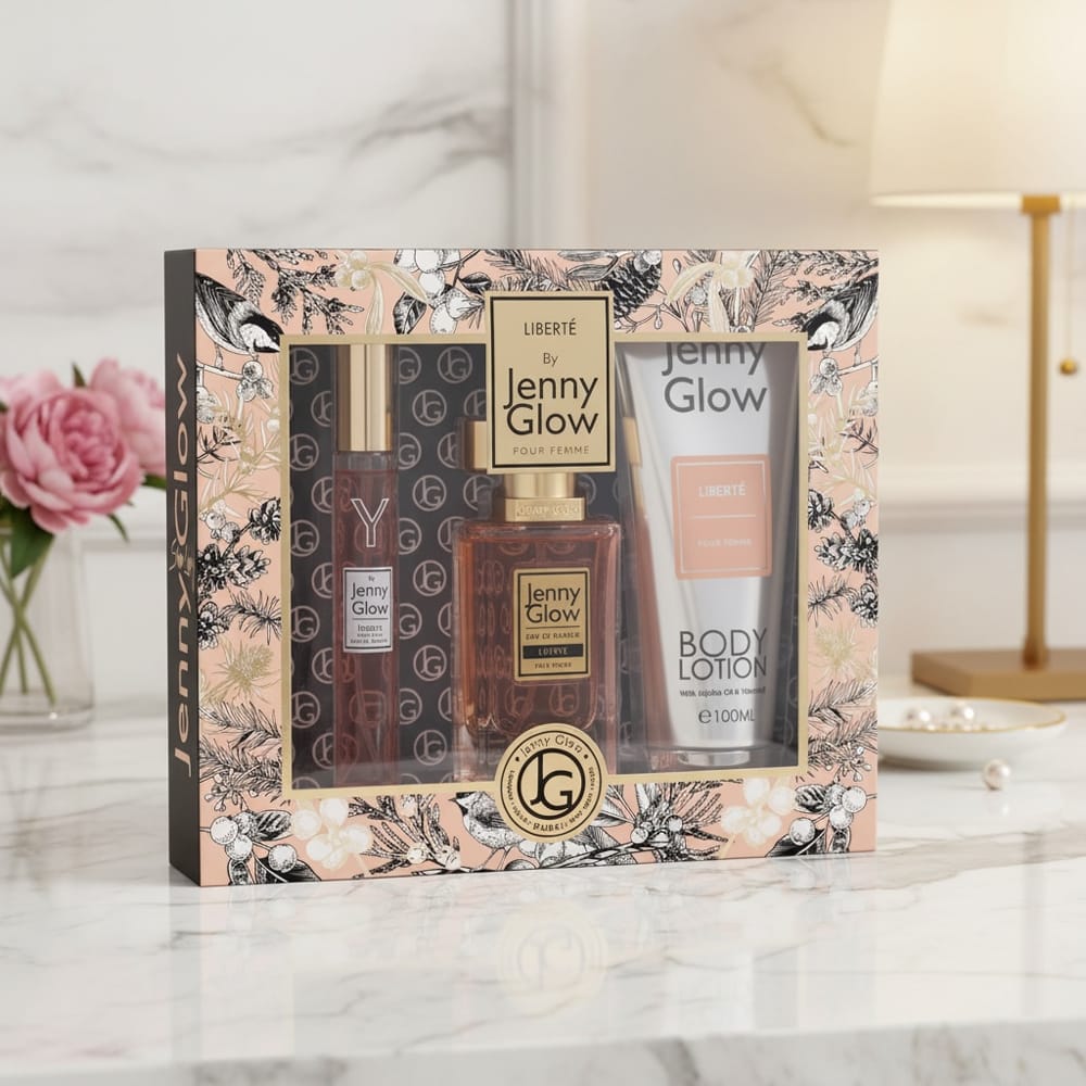 Jenny Glow Fragrance Set Jenny Glow Liberte Pour Homme Gift Set