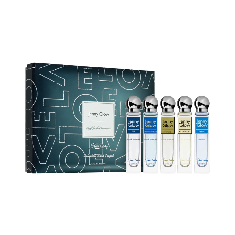 Jenny Glow Fragrance Set Jenny Glow Mens Eau de Parfum 5 Piece Gift Set