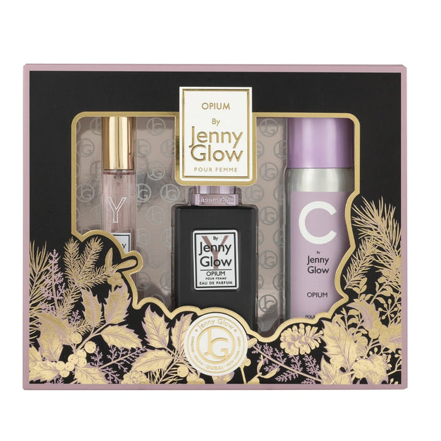 Jenny Glow Fragrance Set Jenny Glow Opium Pour Femme Gift Set