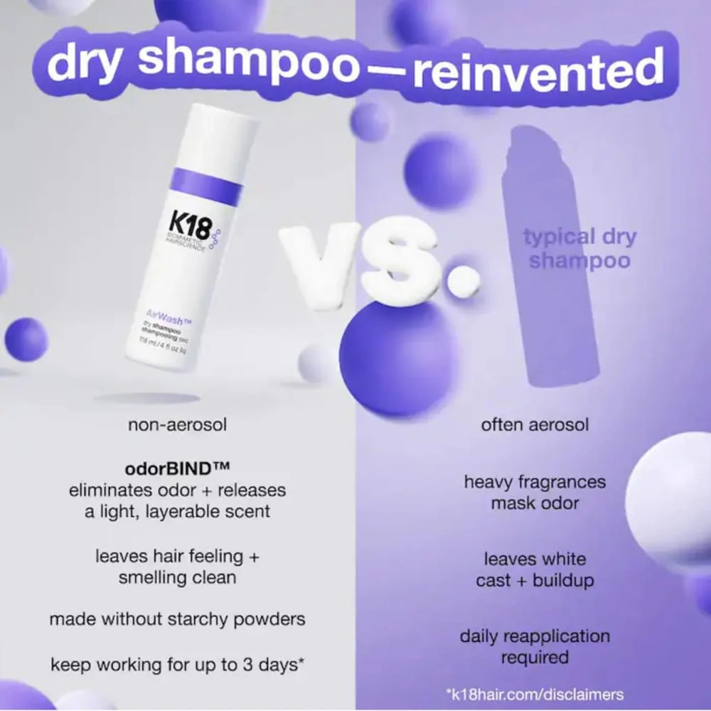 K18 Dry Shampoo K18 Airwash Dry Shampoo 118ml