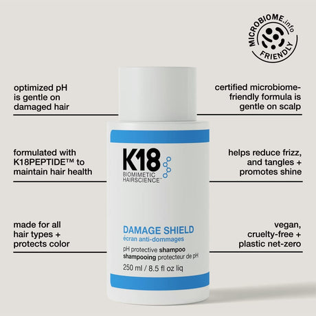 K18 Shampoo K18 Damage Shield pH protective shampoo 250ml