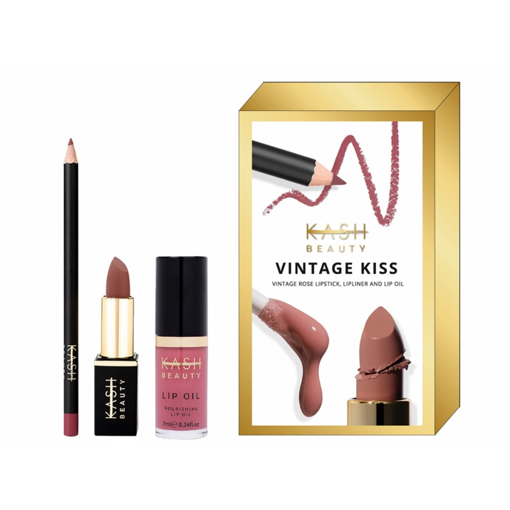 Kash Beauty Beauty Gift Set Kash Beauty Vintage Kiss Gift Set