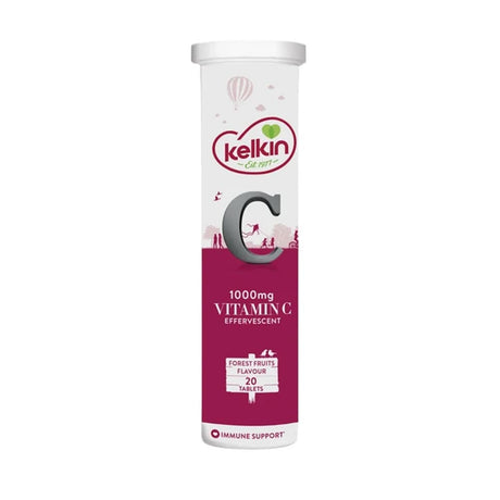 Kelkin Vitamins & Supplements Forest Fruits Kelkin Vitamin C Effervescent 1000mg 20 Tablets